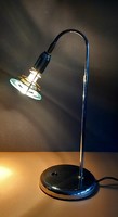 Postmodern króm üveg asztali lámpa ALKUDHATÓ
