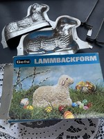 Easter lamb baking mold with recipe - 1 l