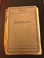 The book Kurzer lehrgang der französischen sprache. Berlin 1920 edition.