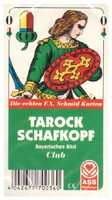 231. Schafkopf tarock német sorozatjelű kártya Bajor kártyakép 36 lap F.X. Schmid  München2000 körül