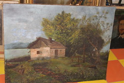 Antique painting 672