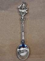 Old Dutch silver ship's spoon