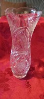 Large crystal vase (25 cm.)