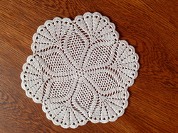 Crochet lace tablecloth. 22 Cm