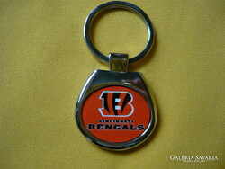 Cincinnati Bengals Metal Keychain