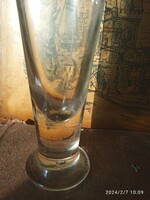 Bieder glass cup pubs 2. Dl engraving with the mouth rêgi