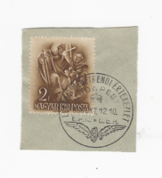 European schedule meeting Budapest 1938. - First day stamp