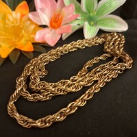 Israeli gold-plated necklaces 2x 70 cm