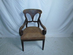 Antik Bieder karfás szék