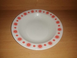 Alföldi porcelain centrum varia, deep plate with sunburst (2p)