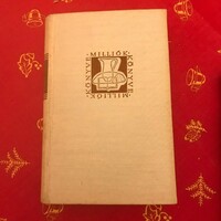 Milliók könyve sorozat Émile Zola Tisztes úriház  című könyv Teljesen új állapotban.