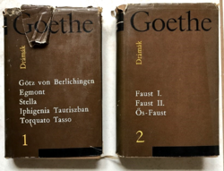 Goethe: dramas i-ii.