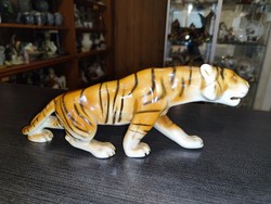 Royal Dux tigris, 29 cm