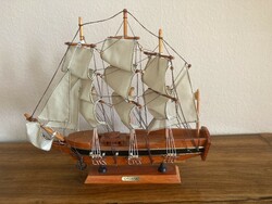 Vitorlás hajó makett/modell