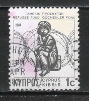 Ciprus 0026 Mi Zwangschuslags 4 II tip.        0,80 Euró