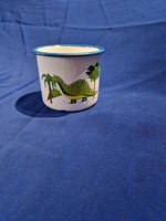 Dinosaur enamel mug decor decoration