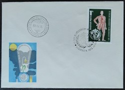 F2770 / 1973 Egészségügyi Világszervezet bélyeg FDC-n