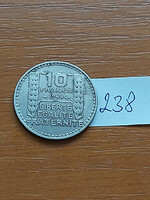 France 10 francs 1948 copper-nickel 238