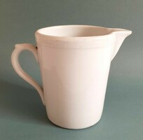 Old 1 liter Zsolnay porcelain apothecary measuring jug jug 16 cm