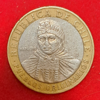 2005. Chile 100 pesos bimetal (1025)