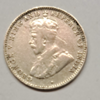 Ceylon v. George .500 Silver 10 cents 1917. (H/42)