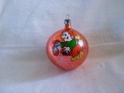 Old glass Christmas tree decoration - 1 fairy tale figure, 