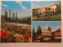 Régi képeslap: Parádfürdő (1972)