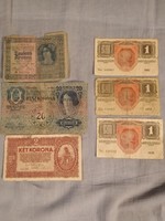 Bécsi korona bankjegyek