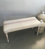 Vintage ülőke pad, felújított Ingyen szállítással!