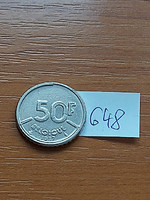 Belgium belgique 50 francs 1987 i. King Baudouin, nickel 648