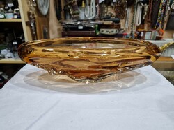 Czechoslovak crystal bowl