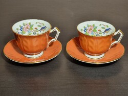 2 szett teás  AYNSLEY  MADE IN ENGLAND TINE ENGLISH  porcelán