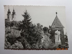 Old postcard: Tihany (1962)