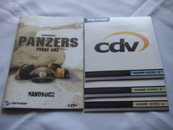 Panzers: Statégiai Játék + Leirás 2004 Eredeti Kiadás Új