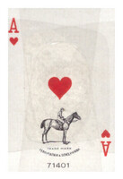 299. Mini card piatnik 52 cards + joker around 1965 30 x 43 mm