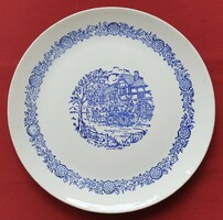 Brighton angol jelenetes porcelán tálaló kínáló tányér tál