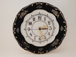 Zsolnay pompadour i. Wall clock, 26 cm
