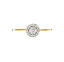 Diamond&Co Gyémánt gyűrű,női ,375 arany ,új,eljegyzési