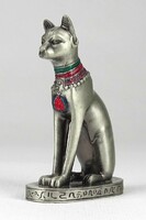 1Q401 Egyptian ornament metal sphinx cat 8 cm