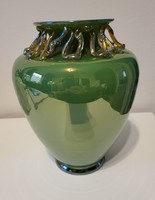 Csodás antik váza - szecessziós - 18 cm magas - sérülés van!