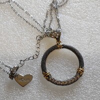 Nour London crystal necklace 45 +5cm