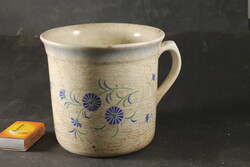 Antique granite creamer with ears 735