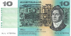 10 Dollars 1991 Australia is beautiful