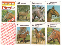 300. Horses quartet ass 24 sheets around 1980 44 x 65 mm