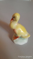 Mini Herend porcelain figure duck