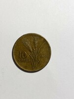 10 Kurus 1968 Turkey bronze coin