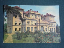 Postcard, Balatonföldvár, Kistex resort view detail