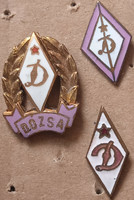 Dozsa 3 different sport badges (d2)