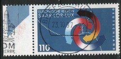 Ívszéles Német 0078 Mi. 1957    1,00 Euró