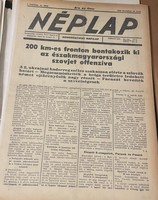 People's newspaper in Debrecen 1944-1945